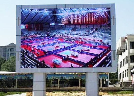 P6 نيشن ستار إعلانات خارجية مقاومة للماء عالية الجودة عرض ثابت LED