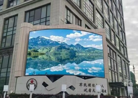 سعر جيد LED P6 في الهواء الطلق شاشة LED ملونة كاملة للجدار الإعلاني مع الدقة العالية و الطاقة الساطعة لشاشة الفيديو في الهواء الطلق الانترنت
