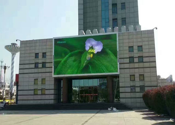 سعر جيد شاشة عرض إعلانات LED خارجية ملونة بالكامل P6 مقاومة للماء IP65 الانترنت