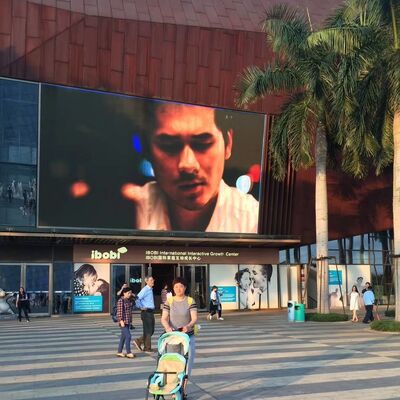 سعر جيد معدل تحديث عالي 3840 هرتز P10 الفيديو الحائط LED شاشة كبيرة تثبيت ثابت مع 7000brightness الانترنت