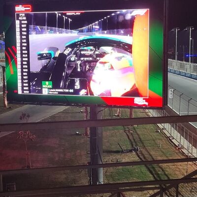 P10 لوحة LED الخارجية ، خزانة 960X960MM مع سطوع 6000 نايت ومعدل تحديث 3840 هرتز