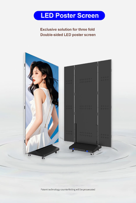 سعر جيد وحدات الدقة 160 * 80 شاشة ملصق LED مع P2mm Pitch و SMD2121 رقائق LED مثالية للتسويق الرقمي الداخلي الانترنت