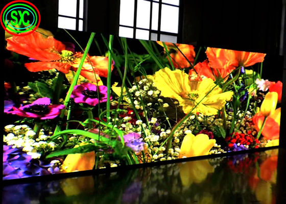 سعر جيد 3D وتأثير الفيديو تأجير الجدار ، داخلي كامل اللون شاشة LED P4.81 Rgb رقاقة واحدة الانترنت