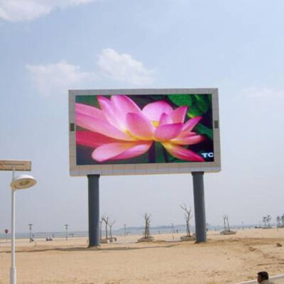 شاشة Full Color p8 LED للخارج للإعلانات والأحداث مع سطوع 6000 ومعدل تحديث 3840 هرتز
