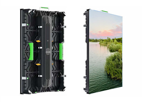 سعر جيد P3.91 P4.81 شاشة استئجار ملونة كاملة أداء خارجي شاشة LED للإشارات الرقمية متصل