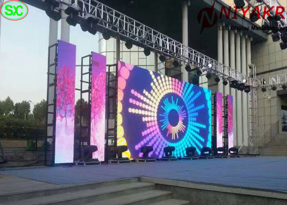 سعر جيد صورة ملونة كاملة حية في الهواء الطلق p3.91 تأجير المرحلة شاشة led للحفل الانترنت