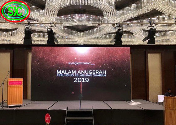 شاشة LED مستكشافة عالية التنشيط في الهواء الطلق P3.91 P4 P4.81 500mm*500mm