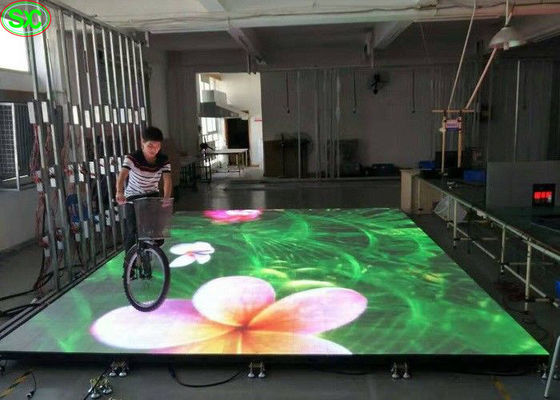 سعر جيد P4.81 LED Video Dance Floor For Wedding Intelligent Smart Led Digital Digital Floor Floor الانترنت