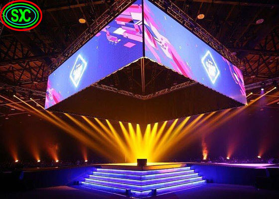 سعر جيد شاشة عرض فيديو LED معلقة إبداعية الانترنت