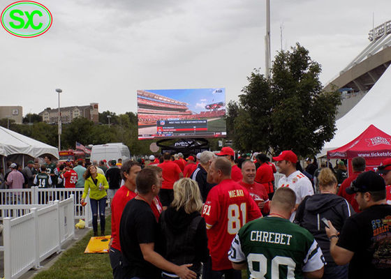 مقاوم للماء IP65 في الهواء الطلق موقف تأجير متحرك شاشة LED P4.81mm للأحداث ، تأجير شاشة LED