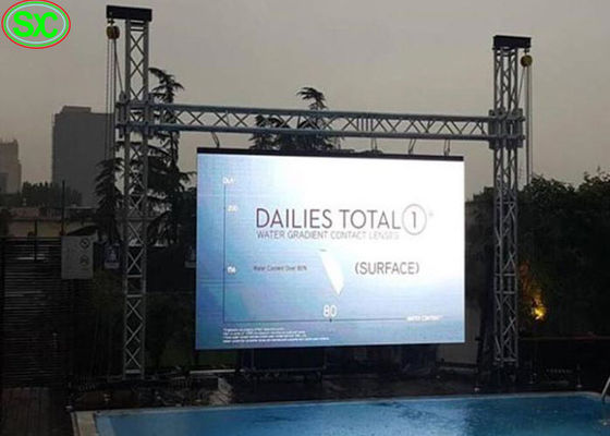 سعر جيد الإعلان تأجير شاشة عرض LED ستريت، P6 LED للالتجاري الانترنت