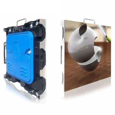 شاشة فيديو SMD LED استئجار P4 / شاشة LED للمسرح الداخلي مع كثافة 62500 / متر مربع