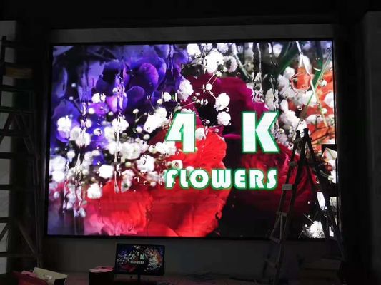سعر جيد شاشة LED RGB بالألوان الكاملة الداخلية R4 3 في 1 مع مزود طاقة Meanwell الانترنت