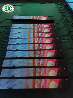 سعر جيد P4 مخصصة LED شاشة درج الدائمة الحرة LED حلبة الرقص لإعلان الزفاف الانترنت