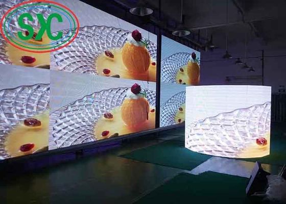 سعر جيد شاشة إستئجار LED باللون الكامل في الهواء الطلق ، شاشة فيديو شفافة بمسافة 6 مم الانترنت
