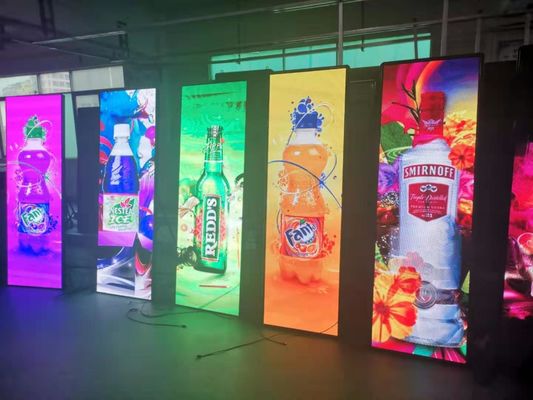 سعر جيد الإعلان الرقمي الذكية LED ملصق عرض الدائمة ماجيك P2.5 شاشة LED الانترنت