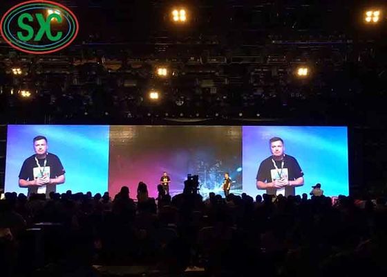 لوحة عرض فيديو LED داخلية P3 مع سطوع 2500 نيت وتصميم اتصال Airplug