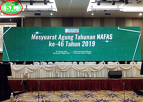 شاشة المسرح LED الخارجية لعرض الأحداث ، جدار الفيديو عالي الوضوح P3.91 P4 شاشة LED ملونة كاملة