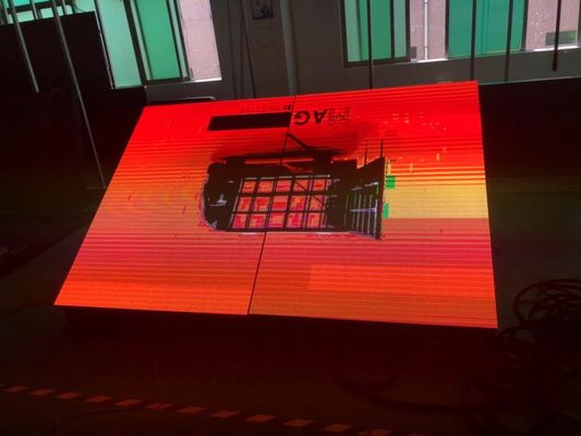 قابلة للتخصيص في الهواء الطلق مقاومة للماء مربع كامل اللون خزانة LED شاشة استئجار