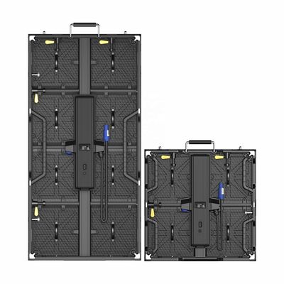 سعر جيد P3.91 عرض LED داخلي بألوان كاملة استئجار 64x64 وحدة 3000: 1 التباين الانترنت