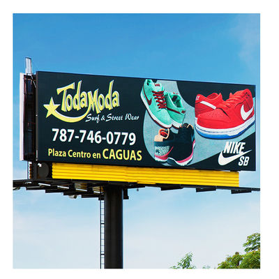 مضاد للماء في الهواء الطلق التثبيت الثابت الإلكتروني الإعلانات LED شاشة كامل اللون