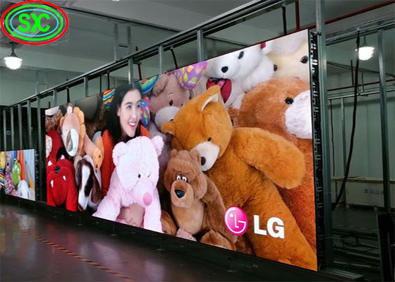 سعر جيد الشاشة الكبيرة المصبوبة من الألومنيوم خلفية المسرح HD 160x160mm P2.5 العرض LED الإيجار الانترنت
