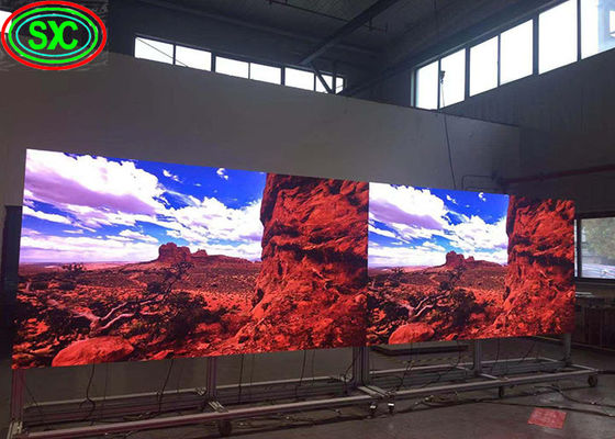 سعر جيد P3 P4 Full Color LED Video Rental 3In1 SMD2121 حائط فيديو داخلي مع 1000cd / sqm خزانة حديد أو ألومنيوم 4mm Pixels الانترنت