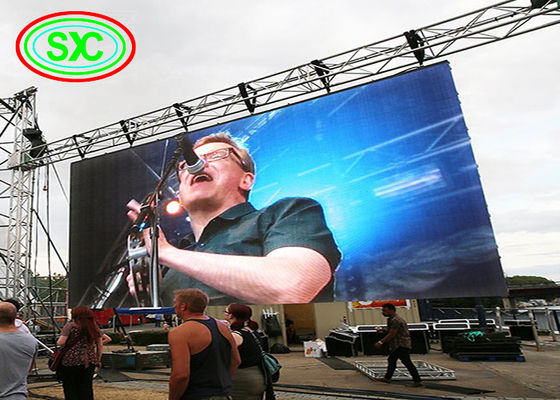 سعر جيد P3.91 / P4.81 تأجير شاشة LED الخارجية RGB Concert Screens وظيفة عرض الفيديو الانترنت