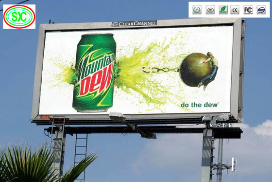 لوحة إعلانات LED خارجية SMD P6 مقاس 576x576 مم IP65 110 فولت/220 فولت