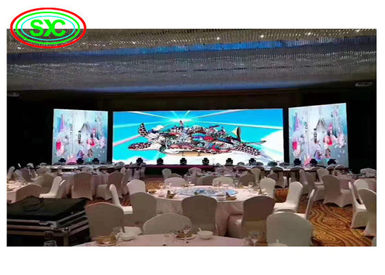سعر جيد شاشة LED داخلية ذات دقة عالية بالألوان الكاملة P2.5 P3 P4 لردهة الفندق الانترنت