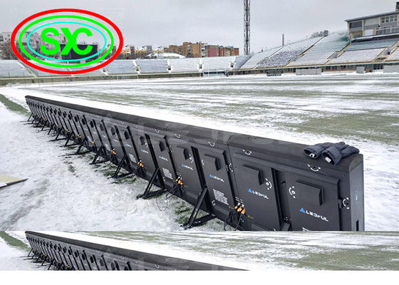 سعر جيد P10 في الهواء الطلق ملعب LED عرض الإعلان عن كرة القدم لوحات المجالس الانترنت