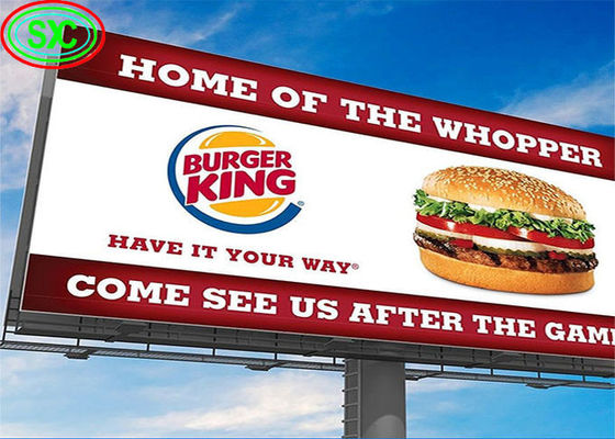 P6 شاشة LED للخارج 192x192mm خزانة كامل اللون 27778 بكسل / م2