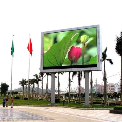 سعر جيد لوحات الإعلانات LED P6 P8 P10 شاشة LED الخارجية شاشة LED بالألوان الكاملة عالية الوضوح RGB HD شاشة LED ثابتة الانترنت