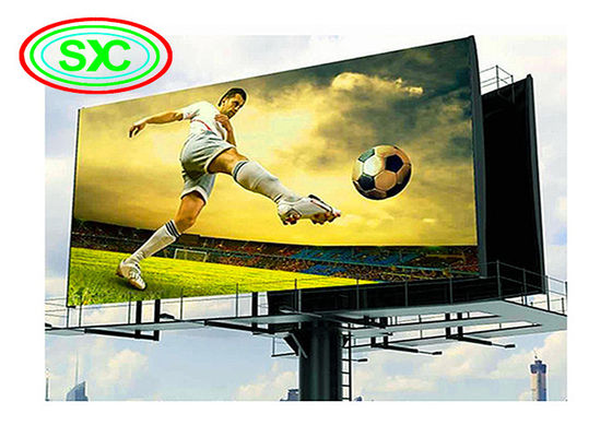 سعر جيد شاشة LED ملونة كاملة خارجية عالية الدقة SMD P10 1/2 Scan الانترنت