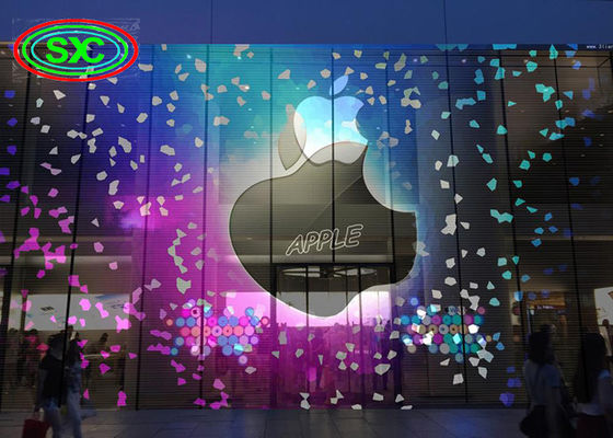 سعر جيد شاشة LED شفافة داخلية ملونة كاملة G 3.91-7.82 شاشة LED غير ملحومة الانترنت
