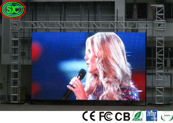 سعر جيد FCC IECEE 6000cd 40000dots/sqm 1R1G1B شاشات LED المسرحية شاشات LED كاملة الألوان الانترنت