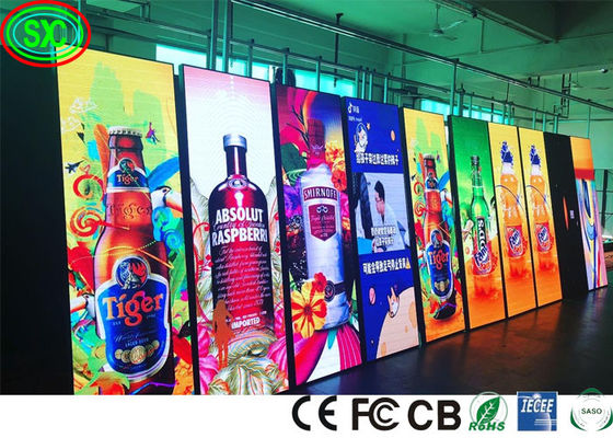 P2 P2.5 1200cd / متر مربع 122880 بكسل شاشة ملصق LED SMD2121