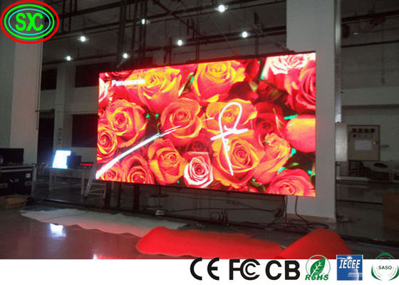 سعر جيد 320x160mm 900W / Sqm 600cd المرحلة الجدار الفيديو أدى للأحداث الحية الانترنت