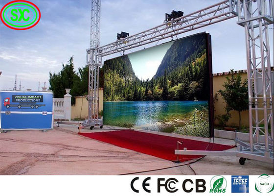 سعر جيد شاشة LED داخلية للاستئجار في الهواء الطلق RGB كبيرة P2 P2.5 P3.91 شاشة حدث LED الانترنت