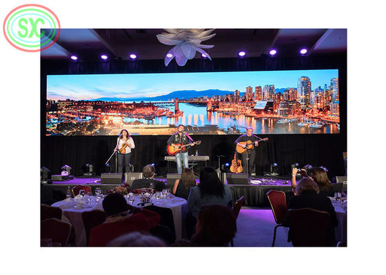 سوبر رخيصة سعر المصنع داخلي كامل اللون أدى الجدار Hd P4 1500cd / m2 السطوع