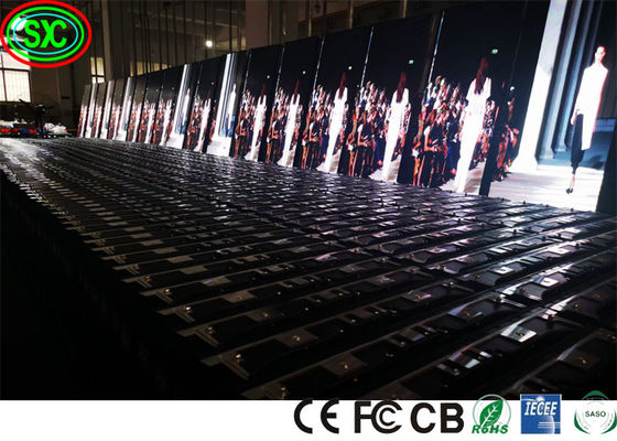 سعر جيد P3.91 6000nits الشاشة المضادة للماء المرحلة LED Display SMD2121 HUB الانترنت