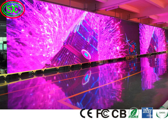 شاشات LED للمسرح ذات سطوع عالي وتباين قابل للتعديل لمشاهدة مثالية SMD2121 1100nits P3.91