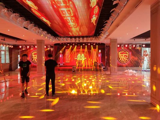 سعر جيد في الهواء الطلق p5 640x640mm تأجير مقاوم للماء شاشة LED ملونة كاملة ، RGB شاشة LED المرحلة الستار P6 الانترنت
