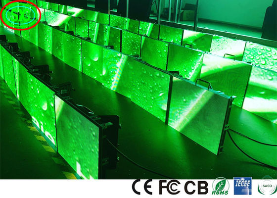 P3.91 1R1G1B SMD2121 شاشة عرض LED داخلية 65410 نقطة / مربع متر كامل لون شاشة LED