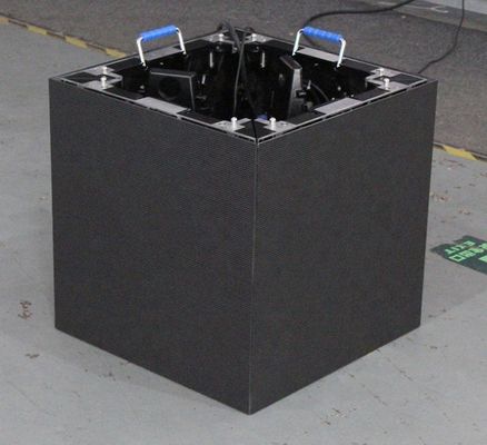 6 جوانب Smd3535 2000nits مكعب LED جدار فيديو P3.91mm لمرحلة DJ