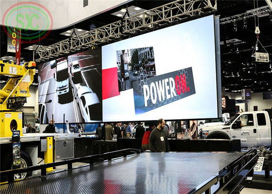 سعر جيد شاشة LED داخلية للإيجار بالألوان الكاملة عالية الدقة P3.91 ، خزانة الحائط المصنوعة من الألومنيوم المصبوب الانترنت