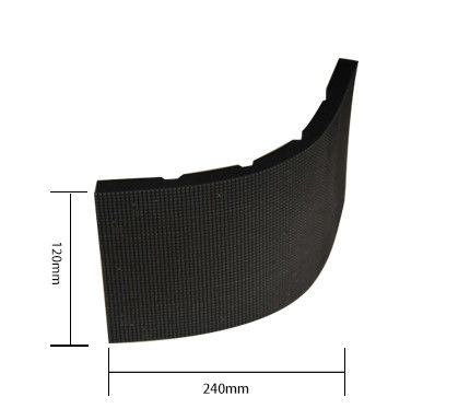 3.91mm Pixel Pitch Full Color 360 درجة عرض LED أسطواني