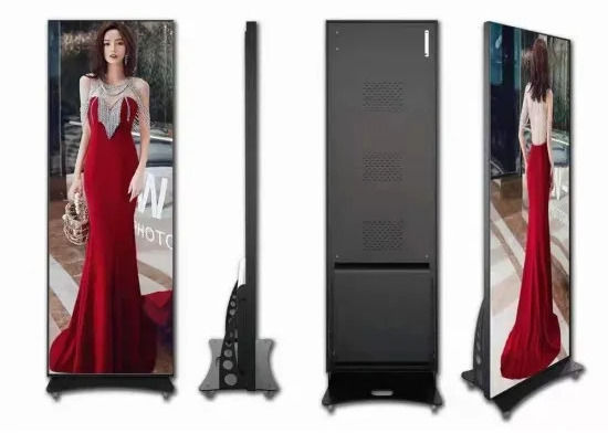 سعر جيد شاشة ملصق LED قابلة للتخصيص مع لوحة الألومنيوم و 192 * 96 وحدات الدقة 680x2000mm الانترنت