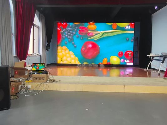سعر جيد شاشة عرض LED داخلية عالية الدقة للإيجار 640 * 640 مم خزانة ألومنيوم مصبوبة بالقالب p2.5 شاشة ليد الانترنت