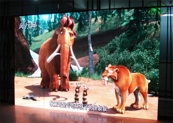 سعر جيد حيا عرض اللون LED الإعلان في الأماكن المغلقة مع استشعار درجة الحرارة، شاشة LED TV الانترنت